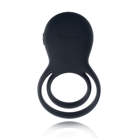 Hung Vibrating Double Ring front view with reflection