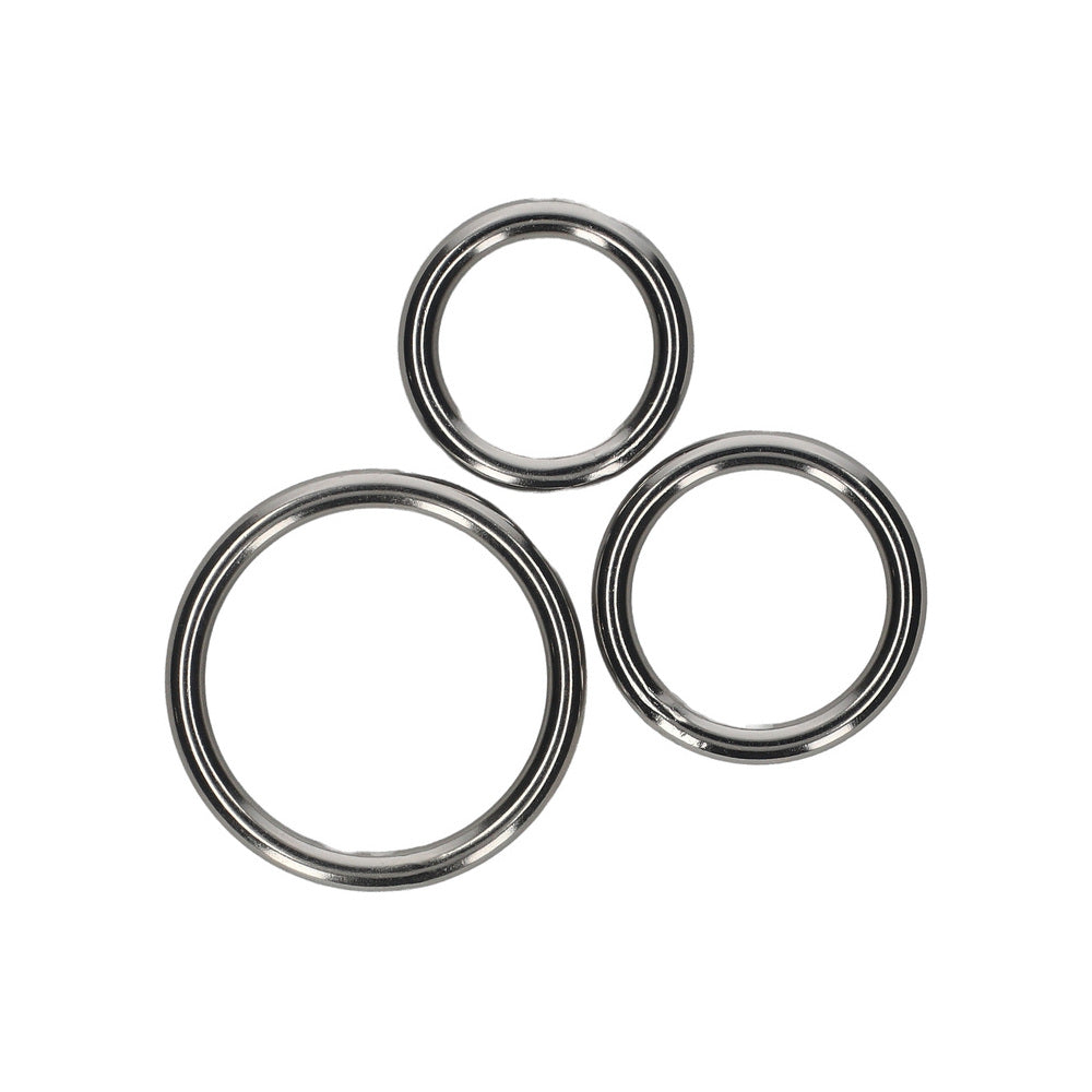 Hung Steel 3-Ring Set
