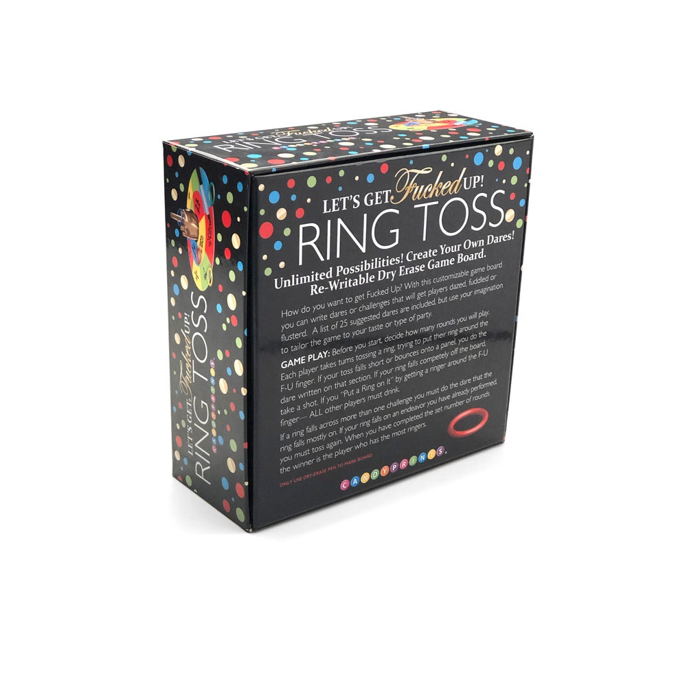 LET'S GET FUCKED UP RING TOSS