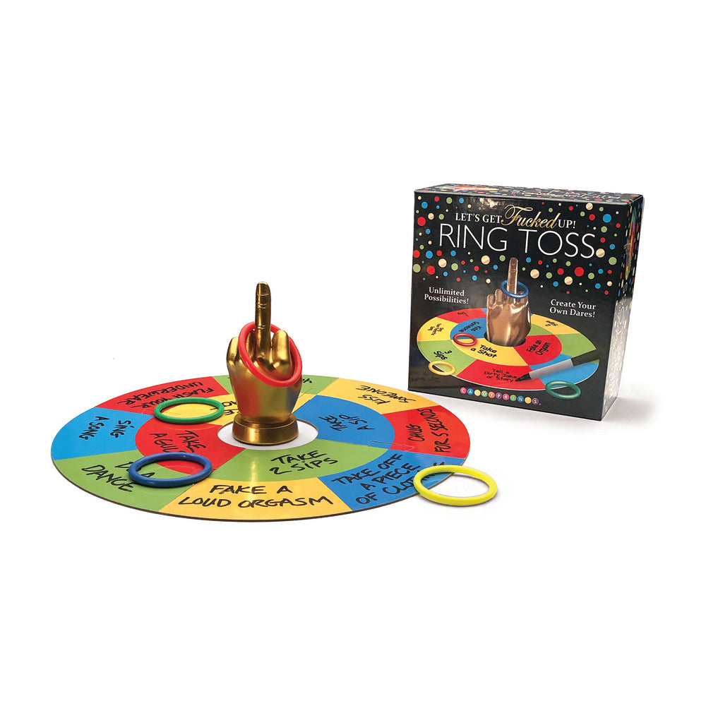 LET'S GET FUCKED UP RING TOSS