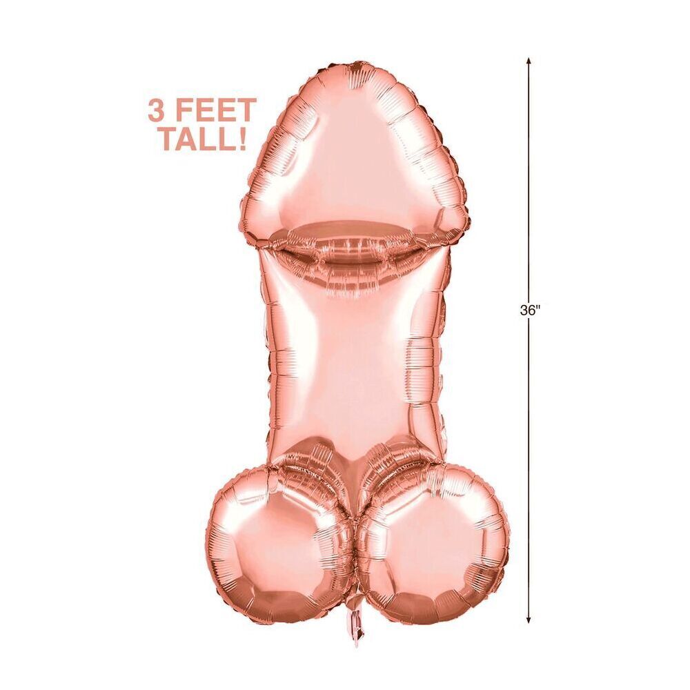 MYLAR 3FT PENIS BALLOON