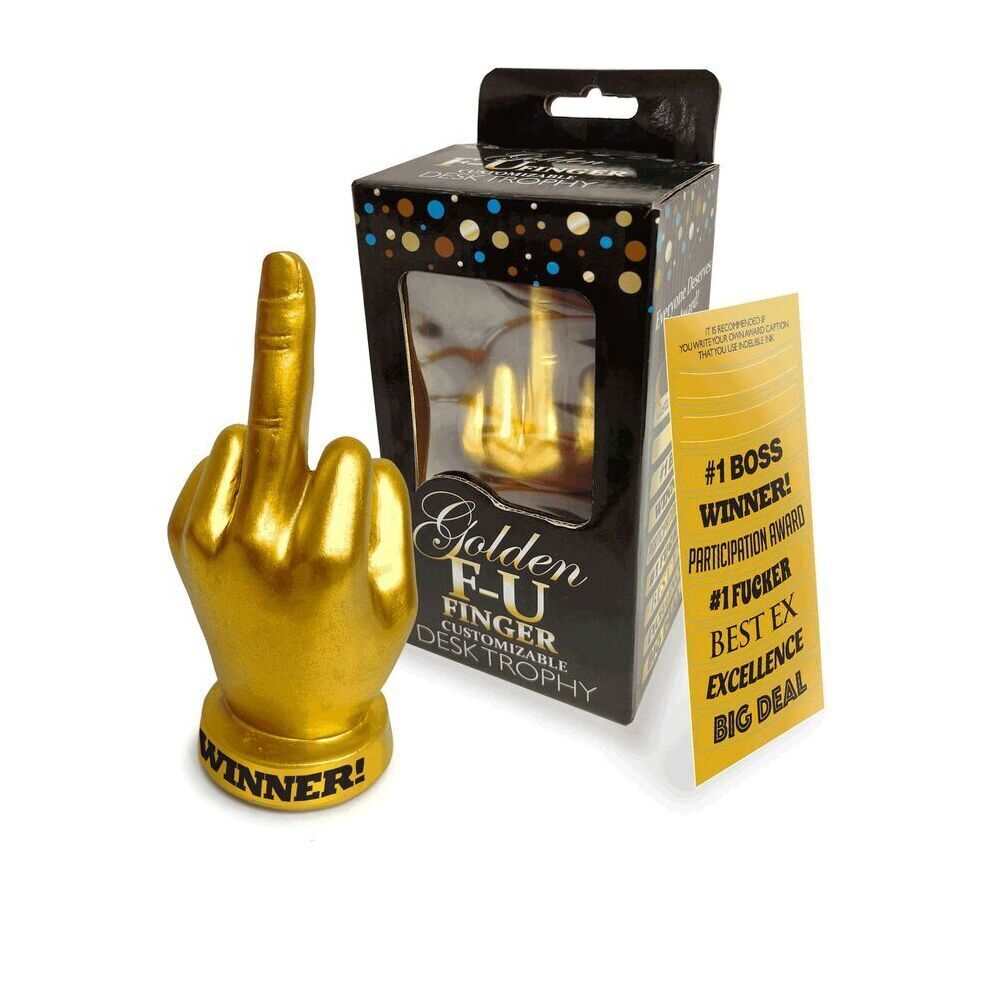 GOLDEN FU FINGER TROPHY