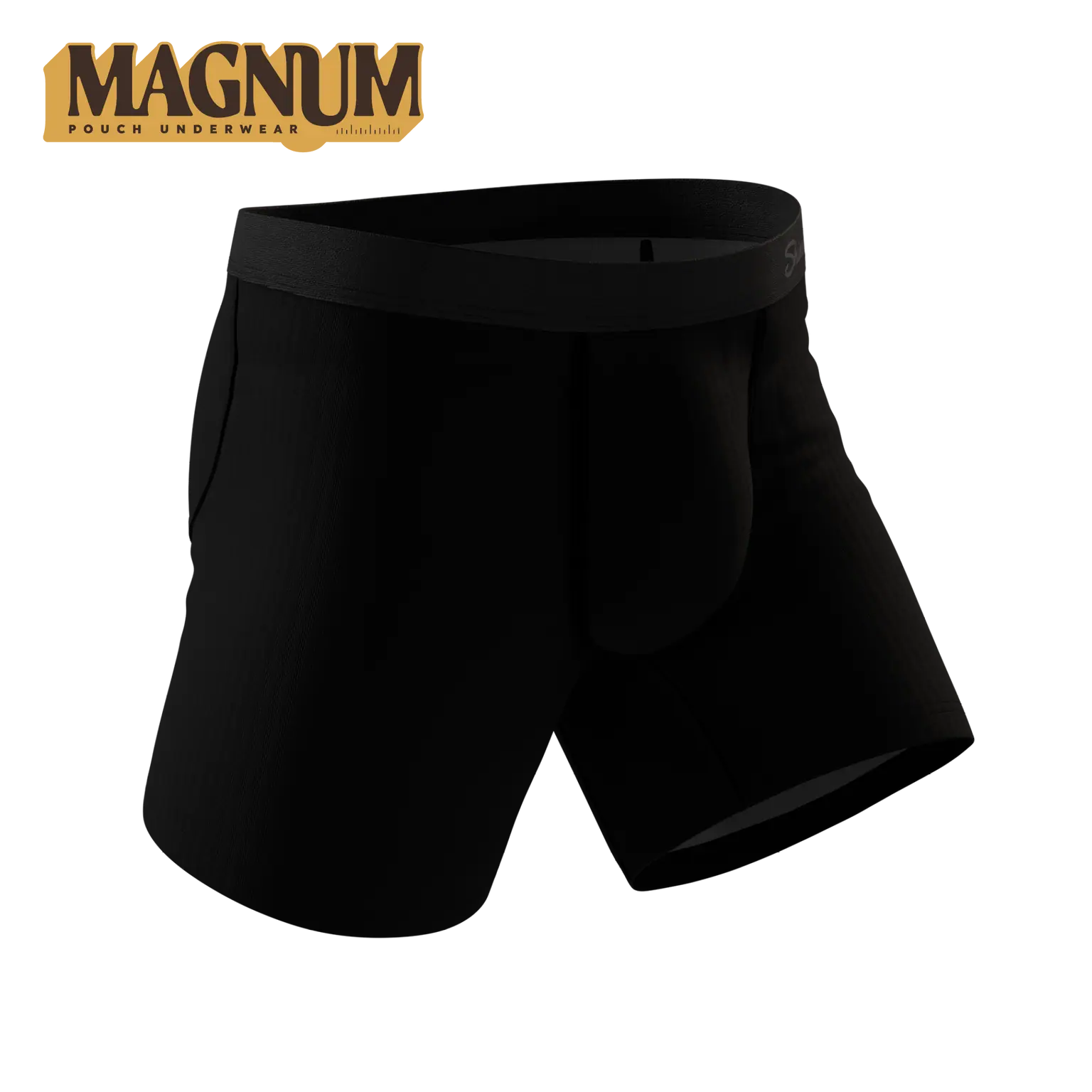 The Threat Level Midnight Black Ball Hammock® Pouch Underwear With Fly