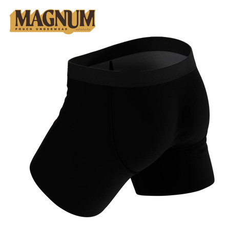 The Threat Level Midnight Black Ball Hammock® Pouch Underwear With Fly