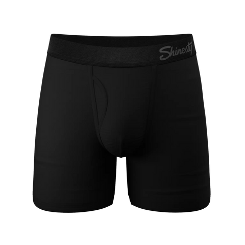 The Threat Level Midnight Black Ball Hammock® Pouch Underwear With Fly