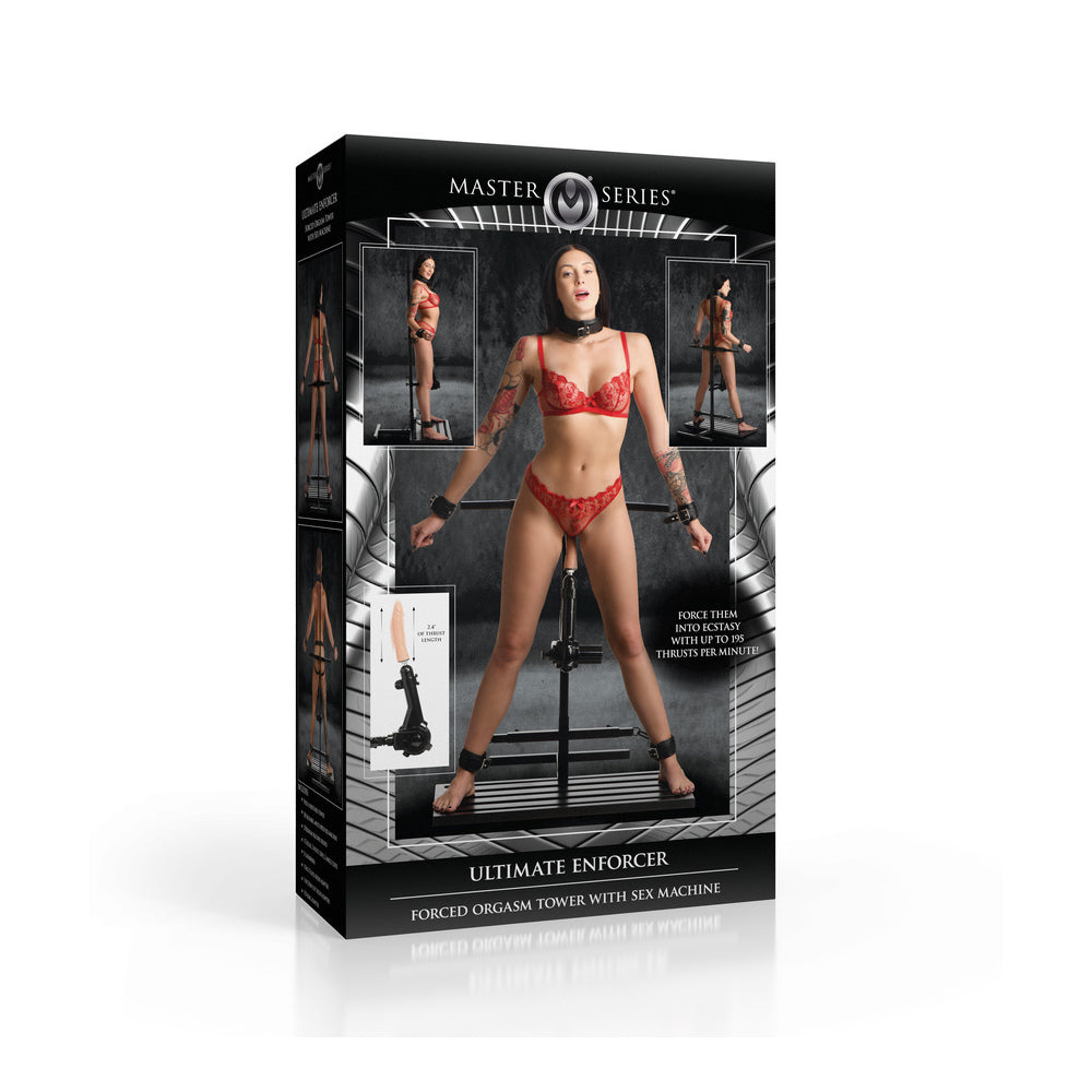 ULTIMATE ENFORCER FORCED ORGASM TOWER WITH SEX MACHINE