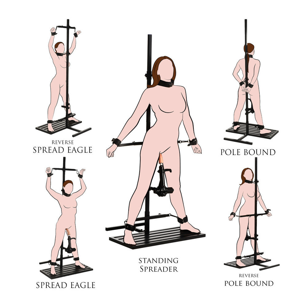 ULTIMATE ENFORCER FORCED ORGASM TOWER WITH SEX MACHINE