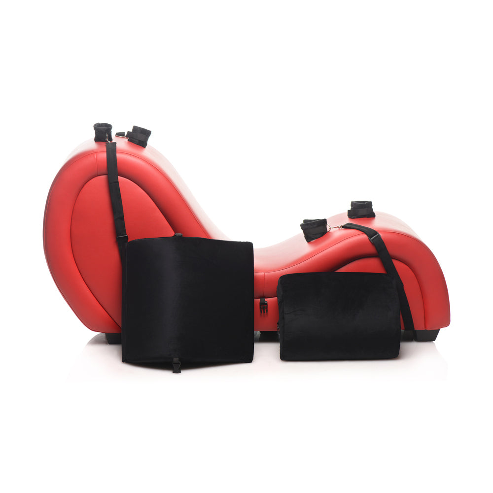 KINKY COUCH SEX CHAISE LOUNGE - RED