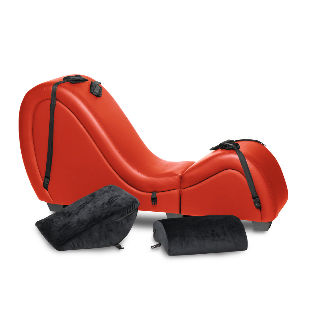 KINKY COUCH DETACHABLE SEX CHAISE LOUNGE - RED