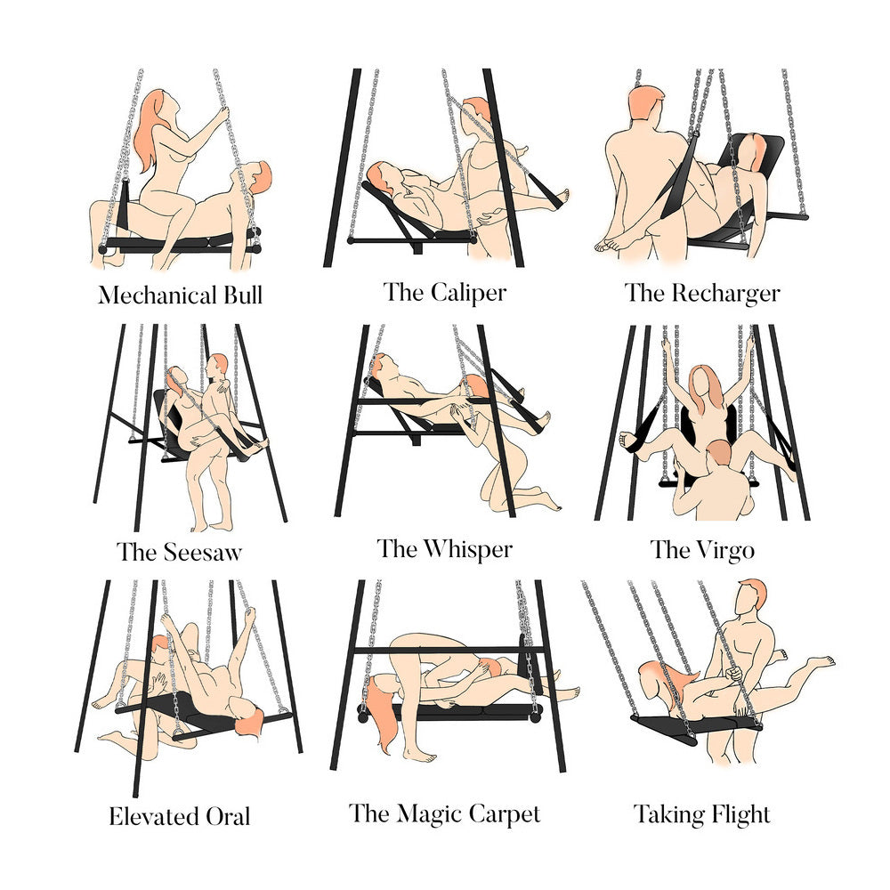 THRONE ADJUSTABLE SEX SLING WITH STAND