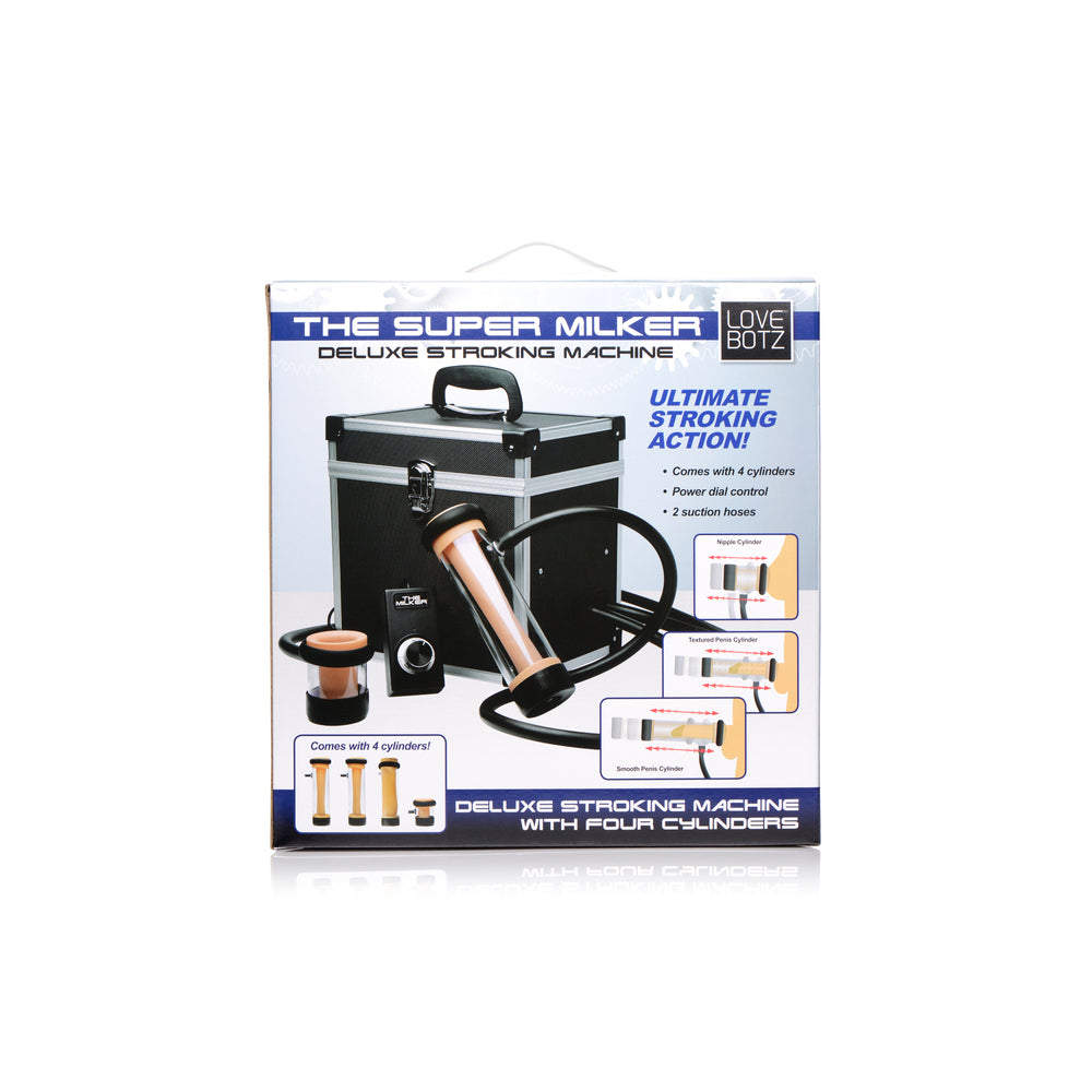THE SUPER MILKER DELUXE STROKING MACHINE
