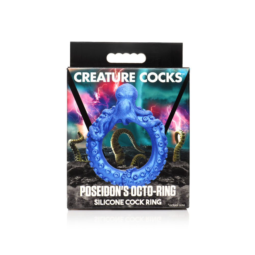 POSEIDON'S OCTO-RING SILICONE COCK RING