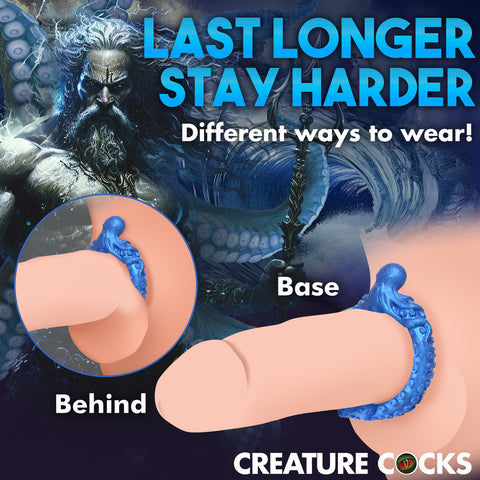 POSEIDON'S OCTO-RING SILICONE COCK RING