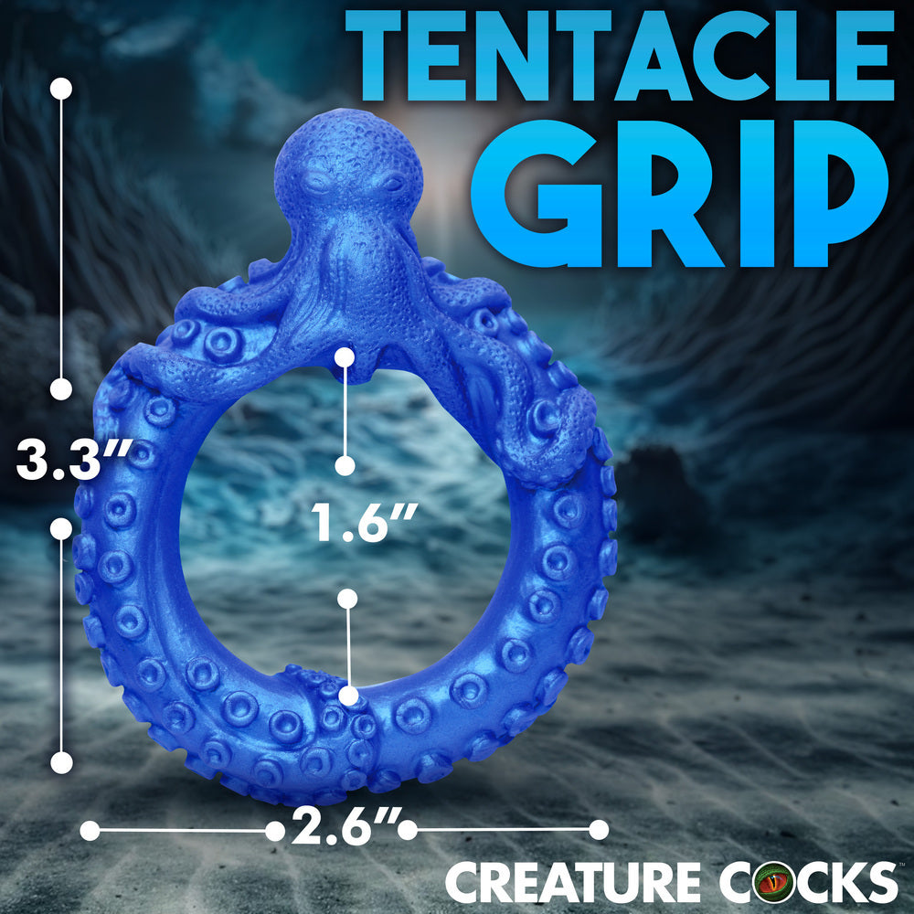 POSEIDON'S OCTO-RING SILICONE COCK RING