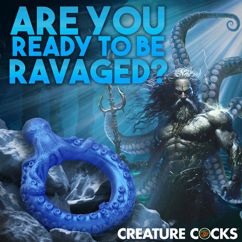 POSEIDON'S OCTO-RING SILICONE COCK RING