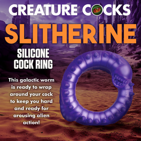 SLITHERINE SILICONE COCK RING