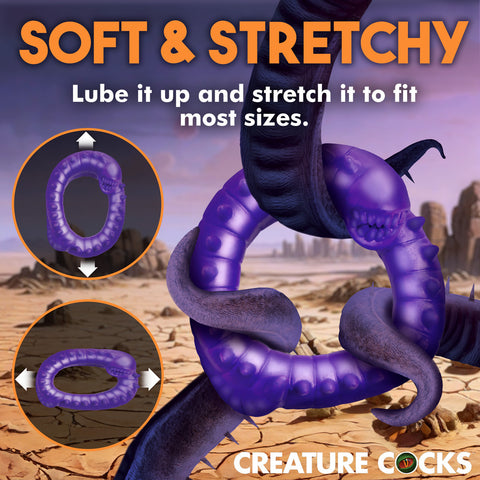 SLITHERINE SILICONE COCK RING