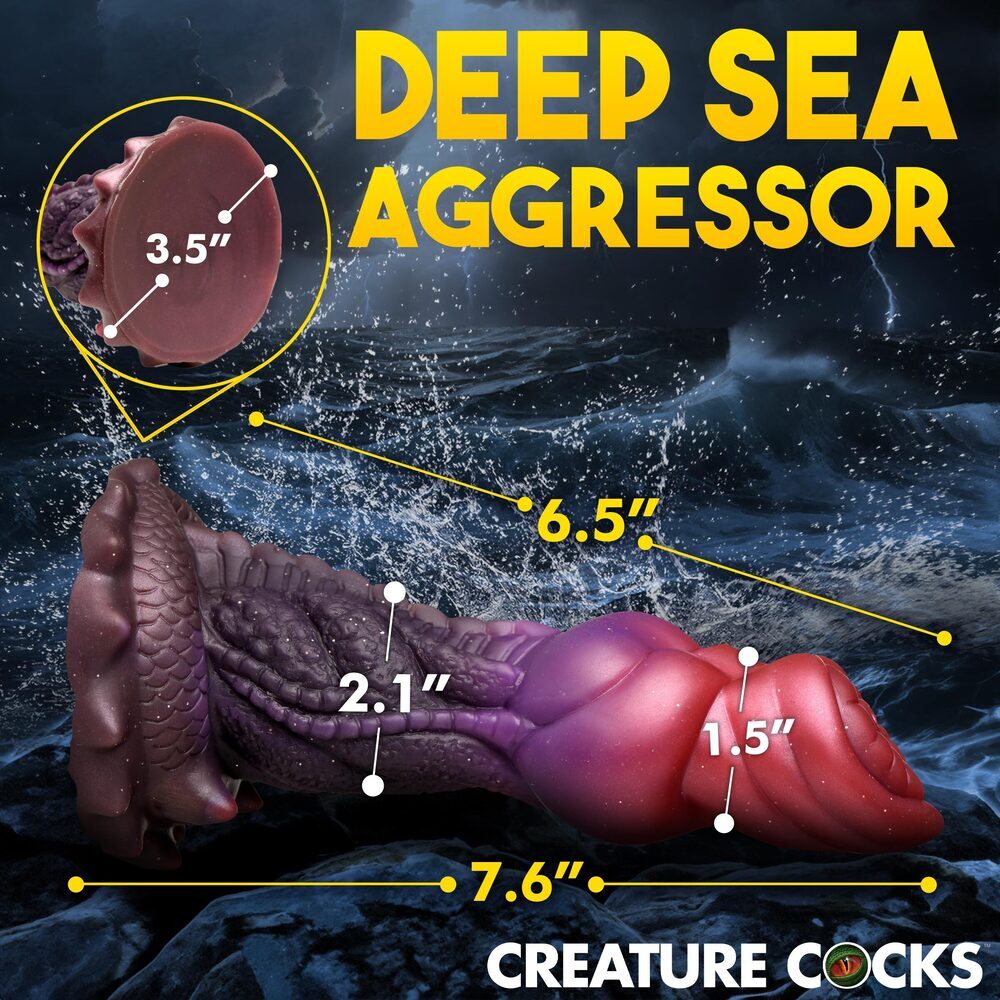 DEEP DIVER SILICONE DILDO