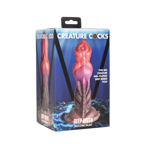 DEEP DIVER SILICONE DILDO