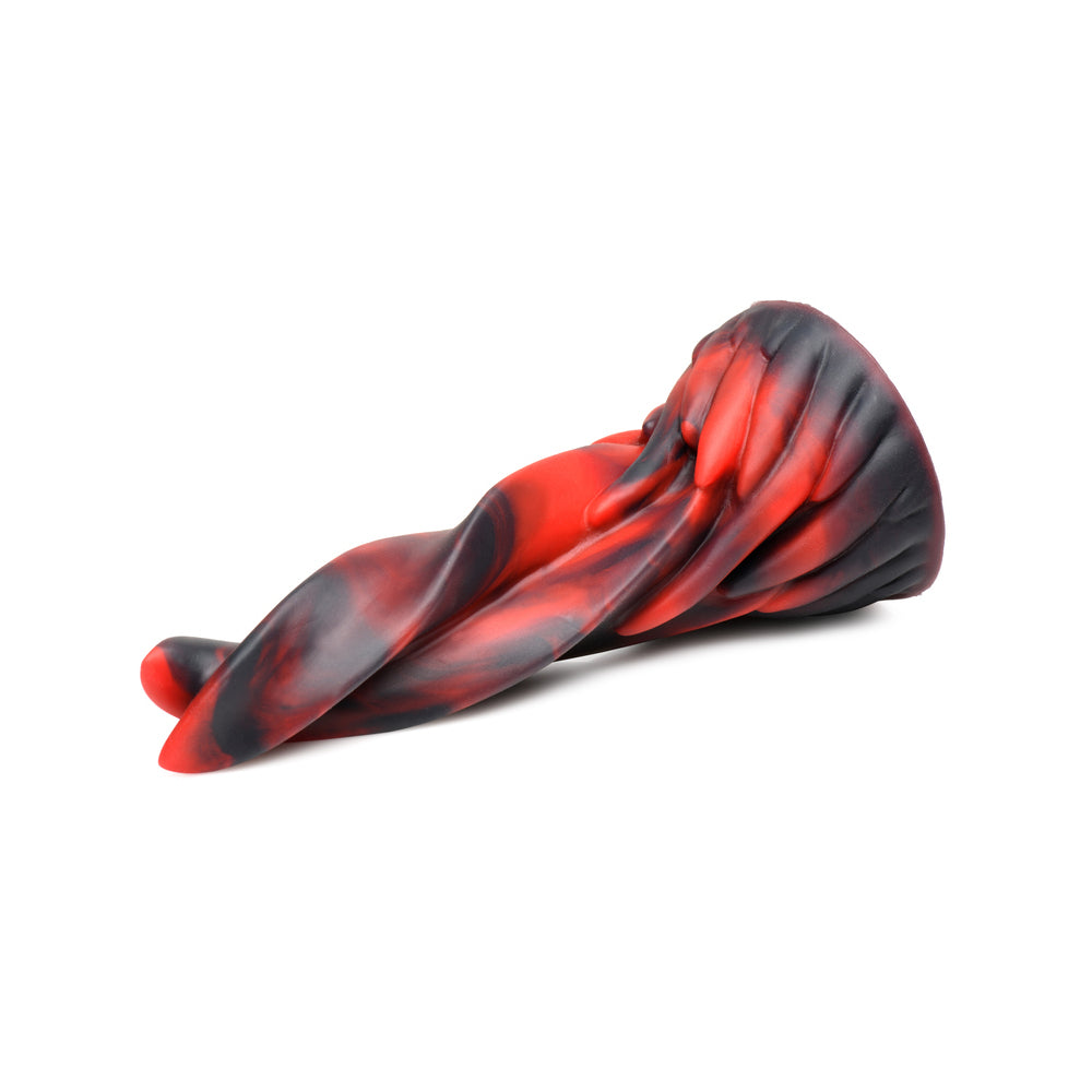 HELL KISS TWISTED TONGUES SILICONE DILDO