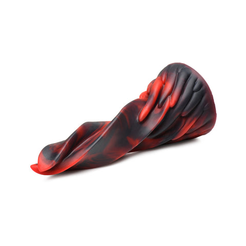 HELL KISS TWISTED TONGUES SILICONE DILDO