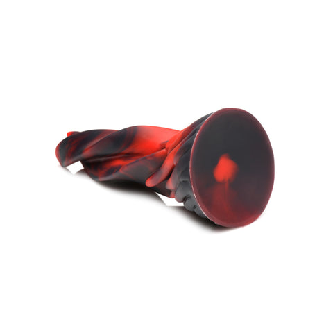 HELL KISS TWISTED TONGUES SILICONE DILDO