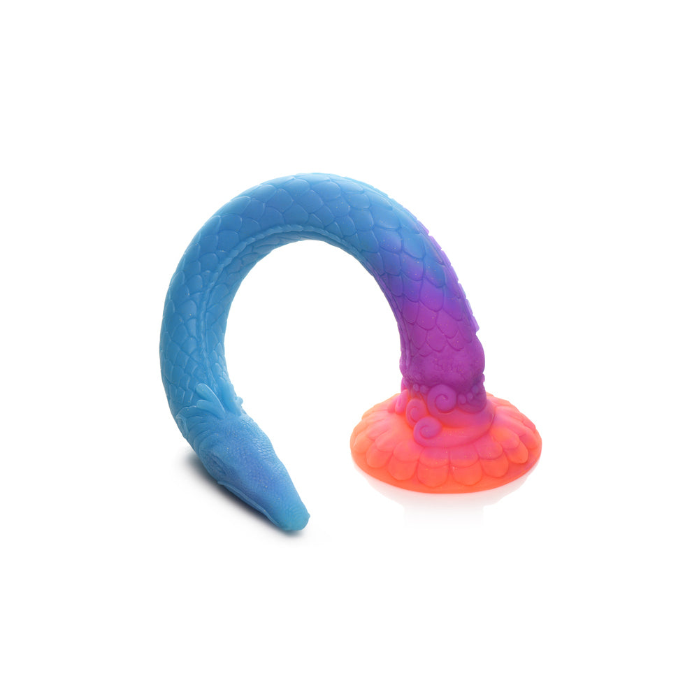 MAKARA GLOW-IN-THE-DARK SILICONE SNAKE DILDO