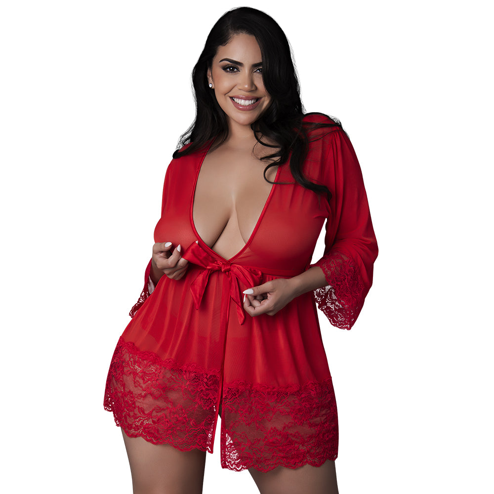 Sugar High 3/4 Sleeve Robe