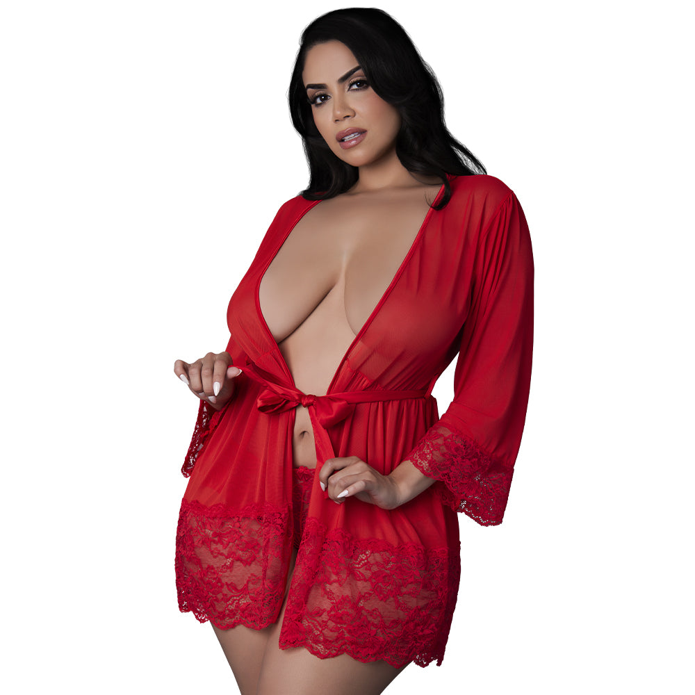 Sugar High 3/4 Sleeve Robe