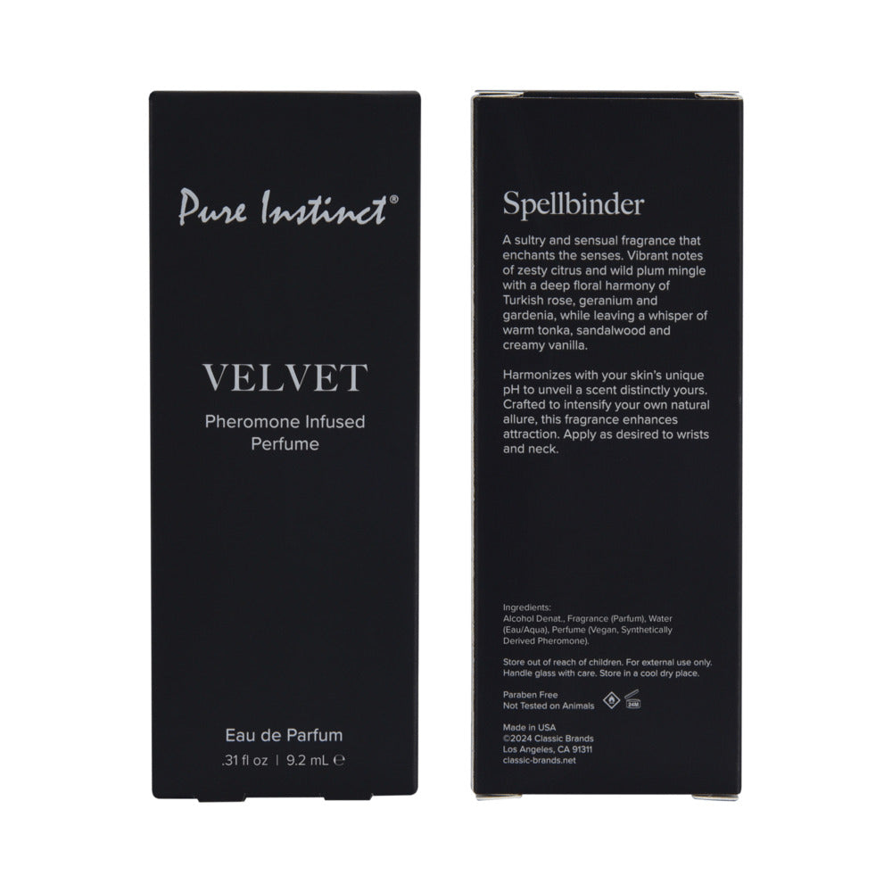 PERFUME SPRAY - VELVET - 9.2 ML