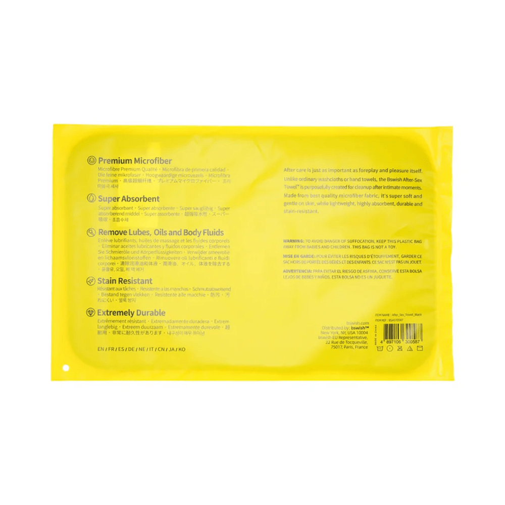 B -Swish After Sex Towel