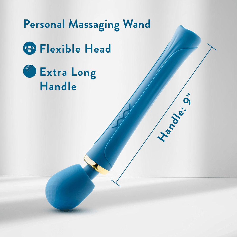 Blush Dianna teal wand massager features and key selling points