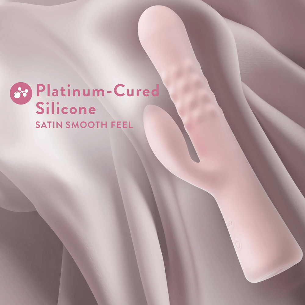 Blush Jaymie pink rabbit vibrator features and key selling points