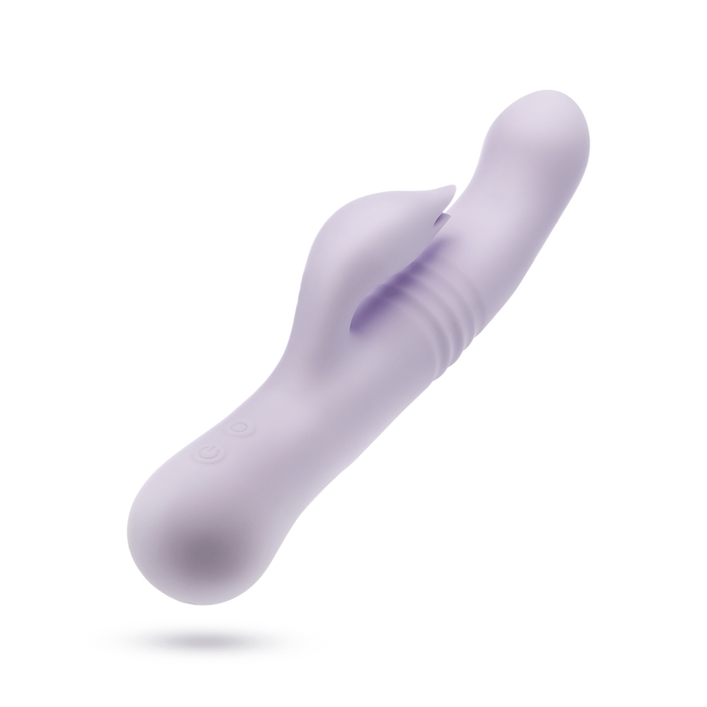 Blush Rylee lavender rabbit vibrator side