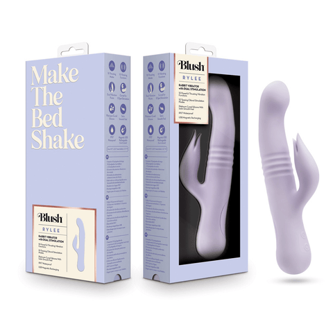 Blush Rylee lavender rabbit vibrator with box