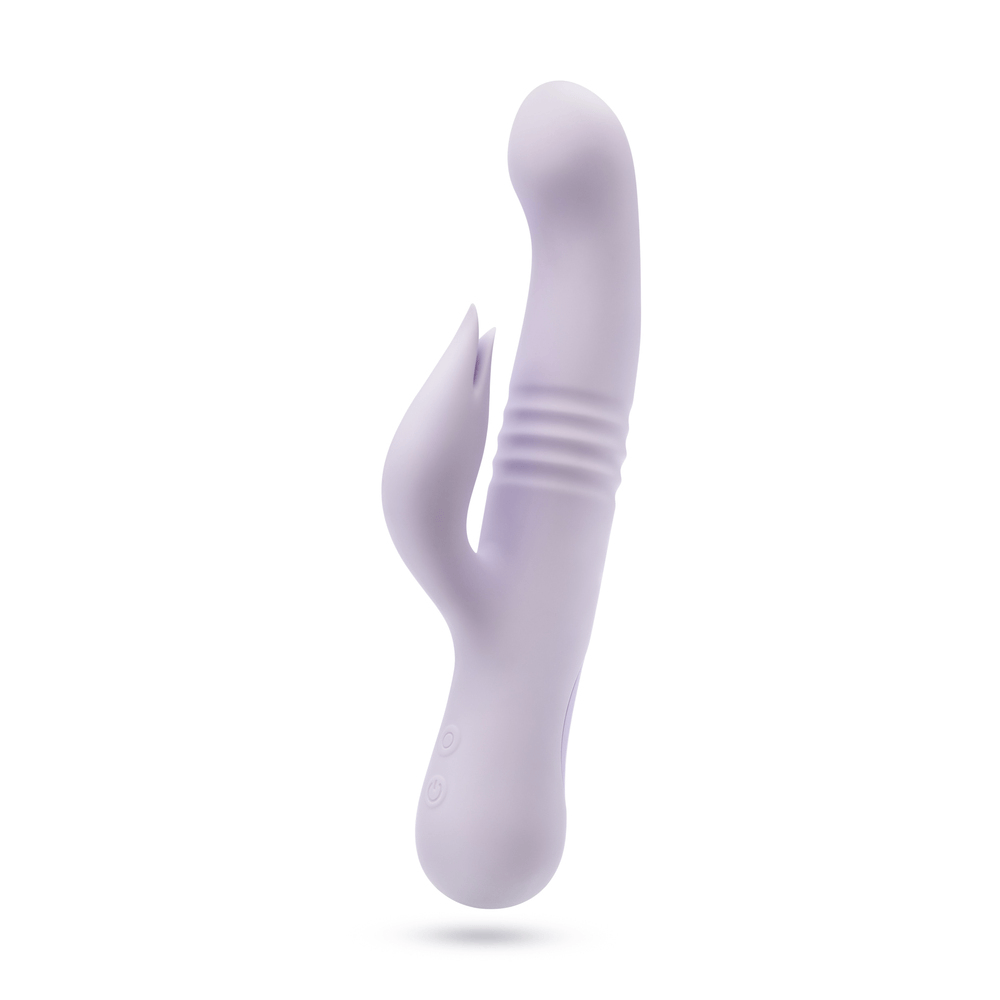 Blush Rylee lavender rabbit vibrator side