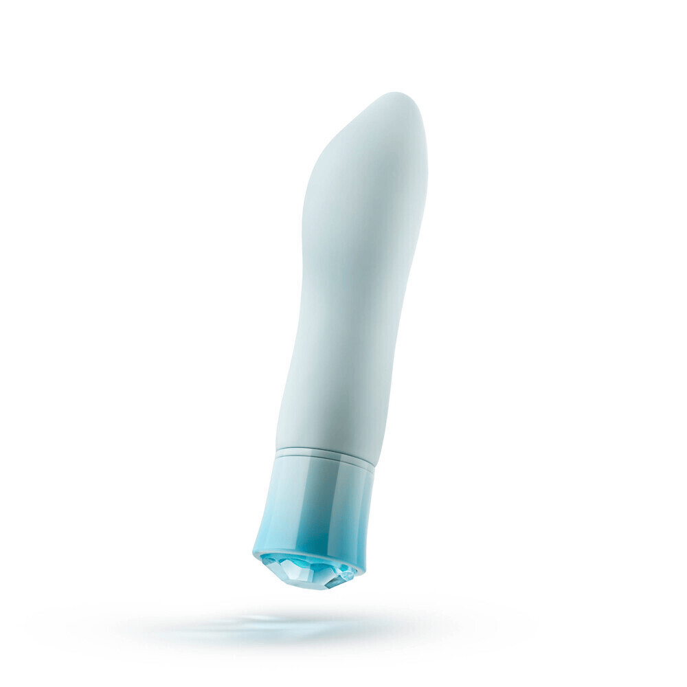 Blush Oh My Gem Ardor aquamarine bullet vibrator hero image – product on a white background
