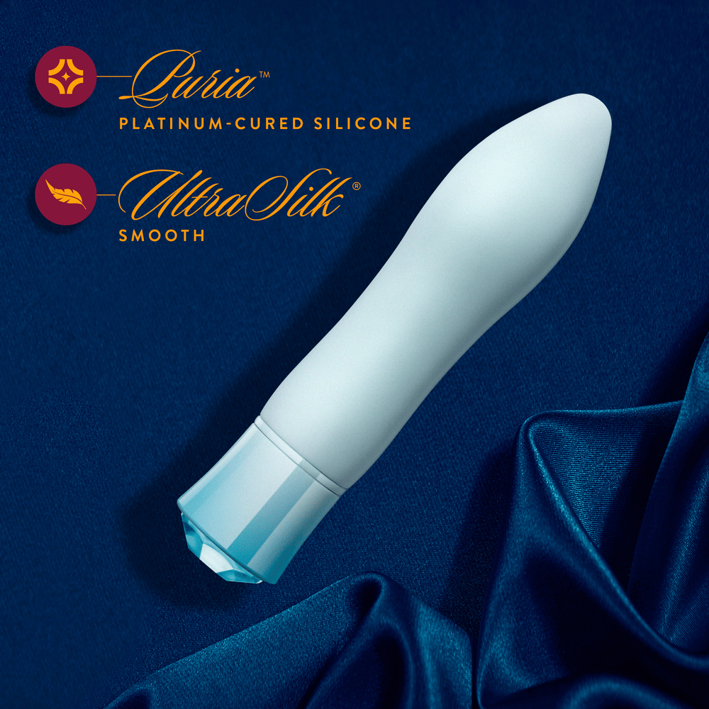 Blush Oh My Gem Ardor aquamarine bullet vibrator features and key selling points