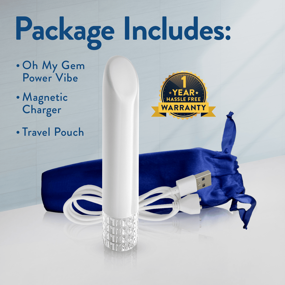Blush Oh My Gem Bold Vibe Diamond bullet vibrator features and key selling points
