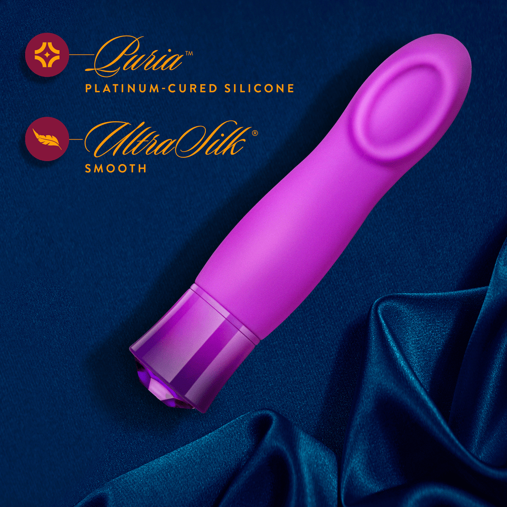 Blush Oh My Gem Charm Amethyst bullet vibrator features and key selling points