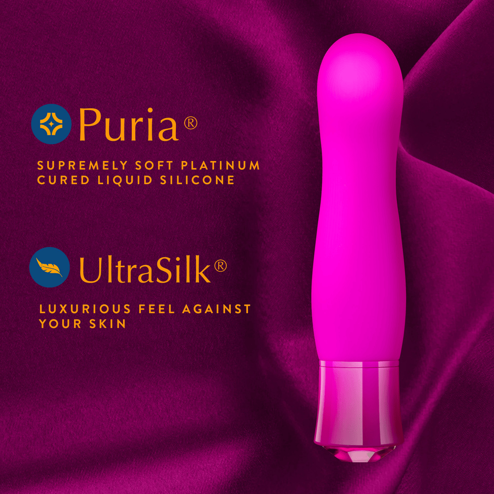 Blush Oh My Gem Exclusive Tourmaline bullet vibrator features and key selling points