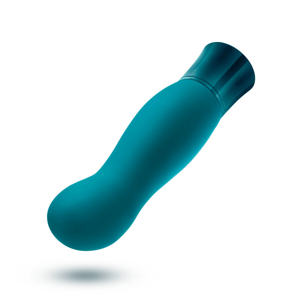 Blush Oh My Gem Fierce Blue Topaz bullet vibrator side