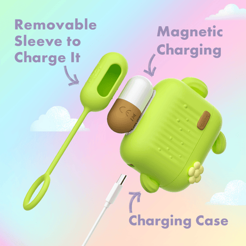 Blush Play With Me Blooming Bliss Green egg vibrator features and key selling points