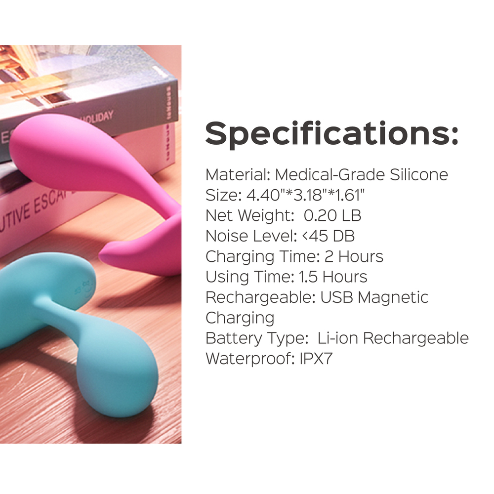 Honey Play Box Oly 2 App-Controlled Panty Vibrator specifications