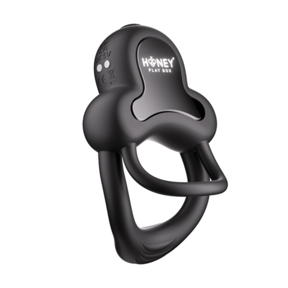 Honey Play Box Anello App-Controlled Vibrating Double Cock Ring Amazing Intimate Essentials Honey Play Box Anello App-Controlled Vibrating Double Cock Ring Amazing Intimate Essentials