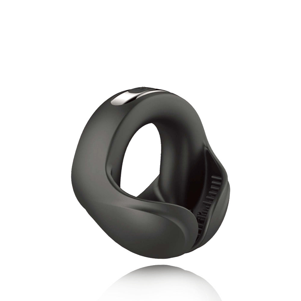 SCROTUM HUGGER COCK RING - BLACK