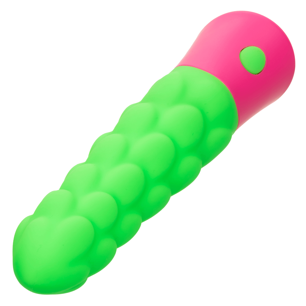 CalExotics Rave Ripple Textured Vibrator angled view