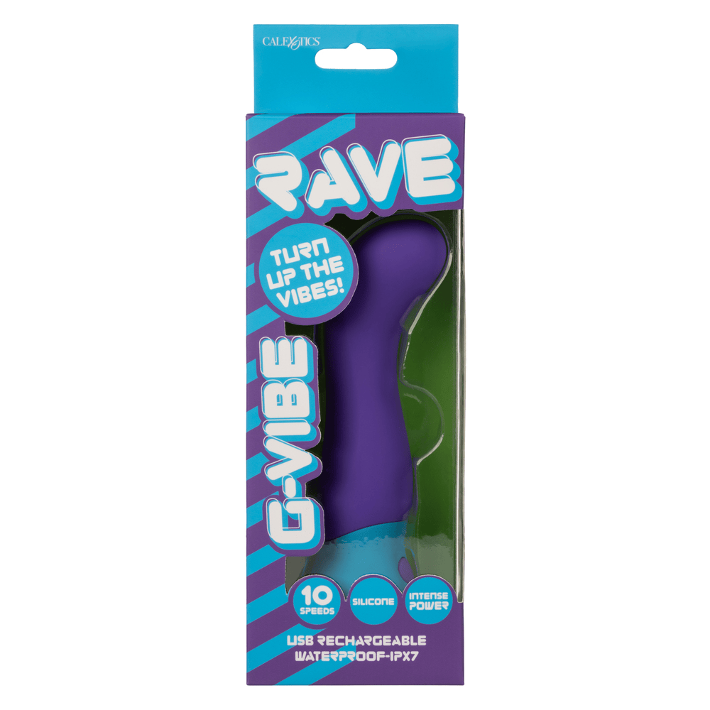 CalExotics Rave G-Vibe G-Spot Vibrator box – front view