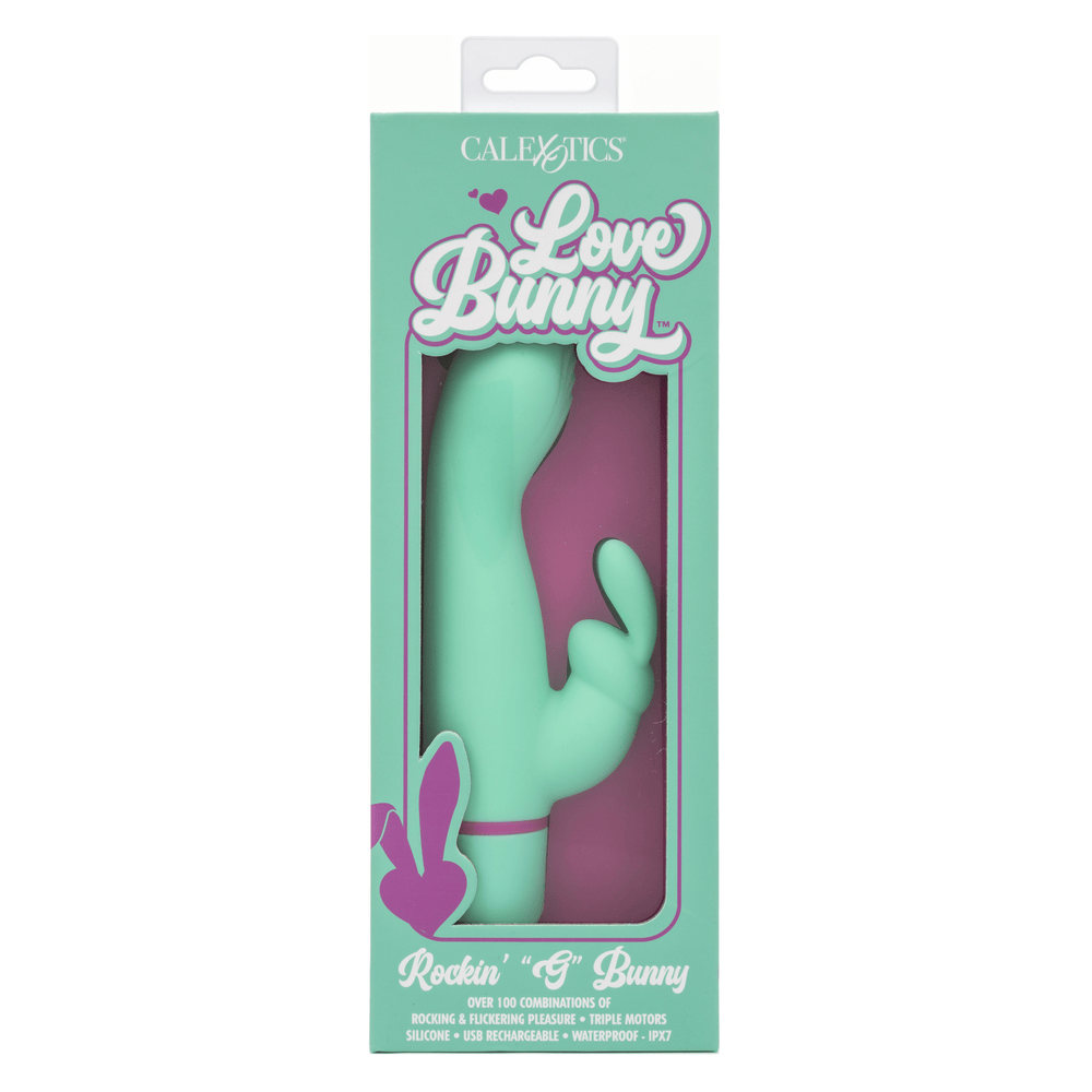 CalExotics Love Bunny Rockin’ G Bunny Rabbit Vibrator box – front view