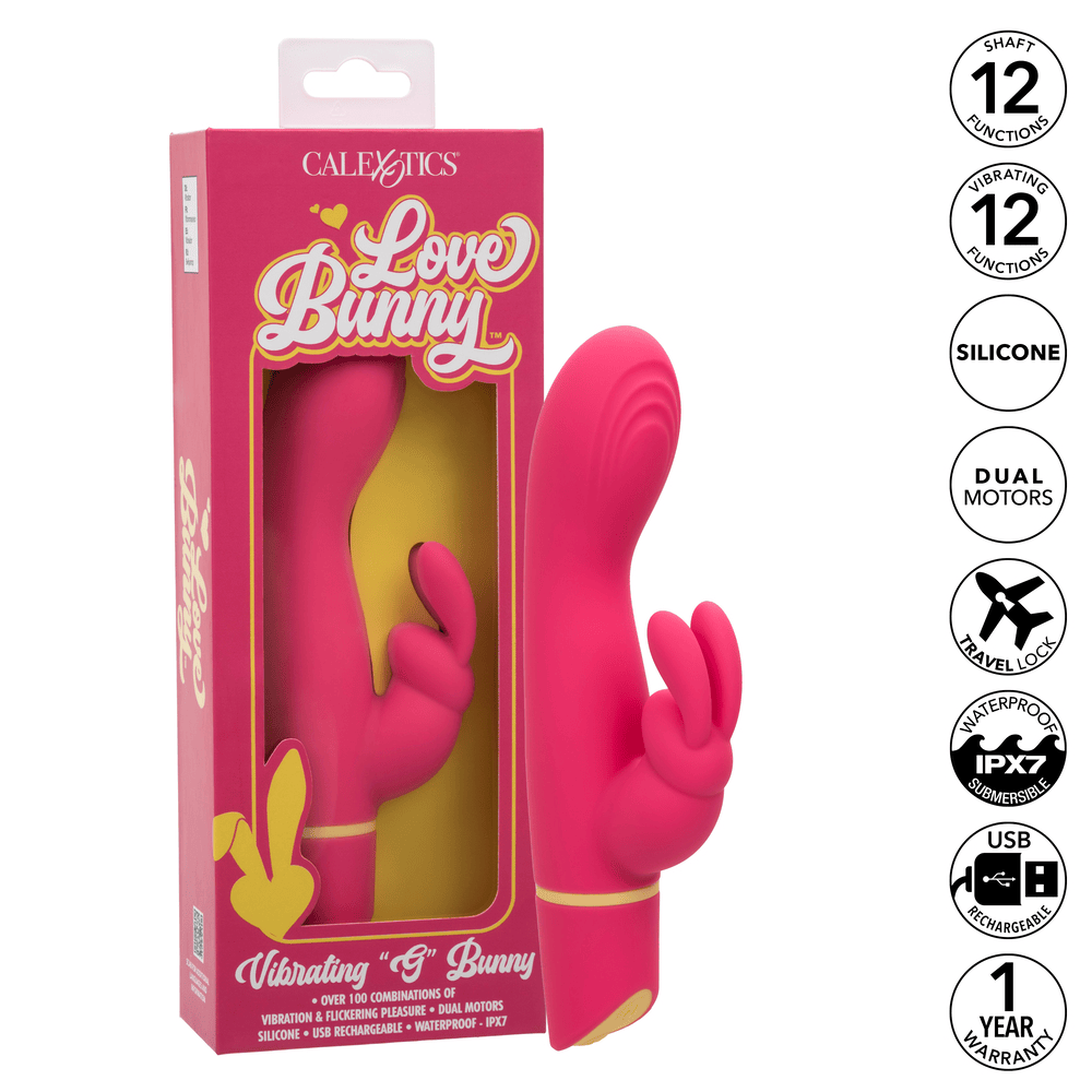 CalExotics Love Bunny Vibrating G Bunny Rabbit Vibrator features and key selling points